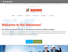 Tablet Screenshot of manomav.com